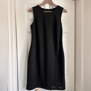 Banana Republic LBD size 6 pierced hem NWT